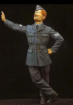 1/35 mastelis WW2 Sąjungininkų Pilotai Seržantas antrojo pasaulinio KARO Dervos Modelio Rinkinio Modelis Nemokamas Pristatymas