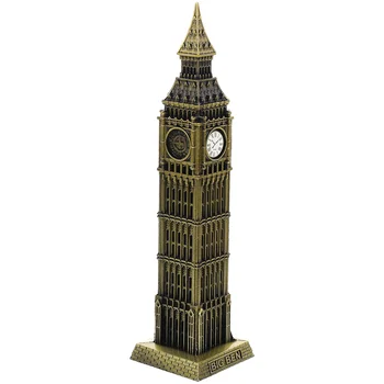 Big Benas Anglija Metalo Pastato Modelis Ornamentu Orientyrai Londone, Anglija Modelis Metalo Pastato Modelis Londono Orientyras Apdaila