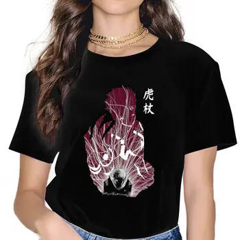 Džiudžiutsu Kaisen Itadori Yuji Pyktis T Shirt, Derliaus Gotikos Moterų Tees O-Kaklo