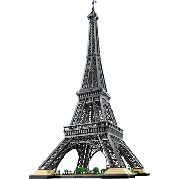 Sandėlyje Aukščio Eifelio Bokštas, Pasaulyje Garsaus Architektūros 10001pcs Statybiniai Blokai, Plytos Žaislas, Kalėdų, Gimtadienio Dovana Compatible10307
